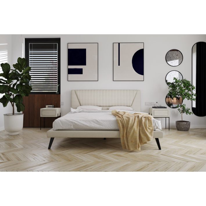 Łóżko tapicerowane 81252