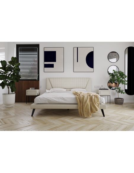 Łóżko tapicerowane 81252