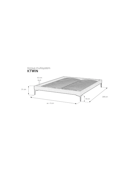 Korpus KTWIN - MK Foam Koło